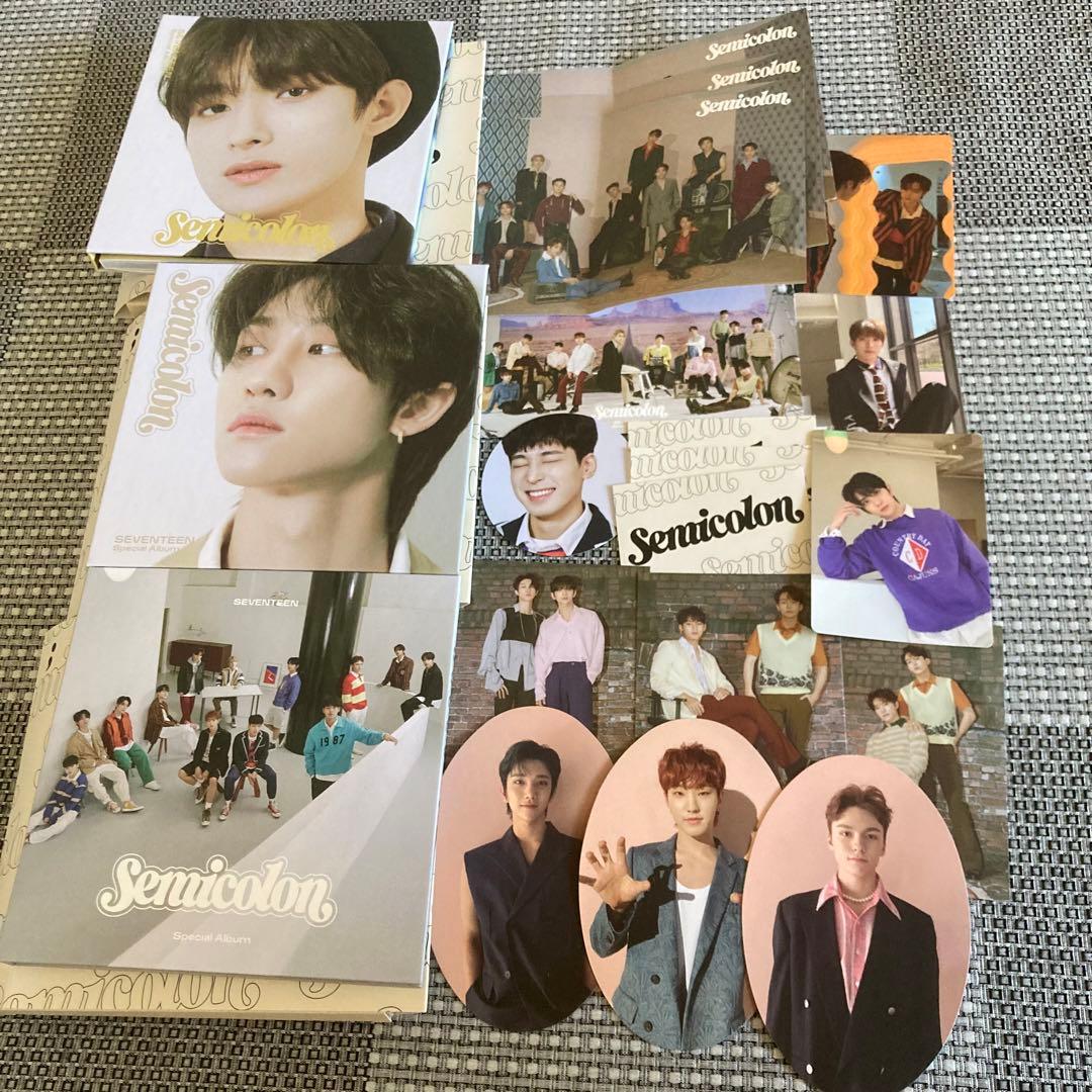 SEVENTEEN　アルバム　トレカ 付き　まとめ売り