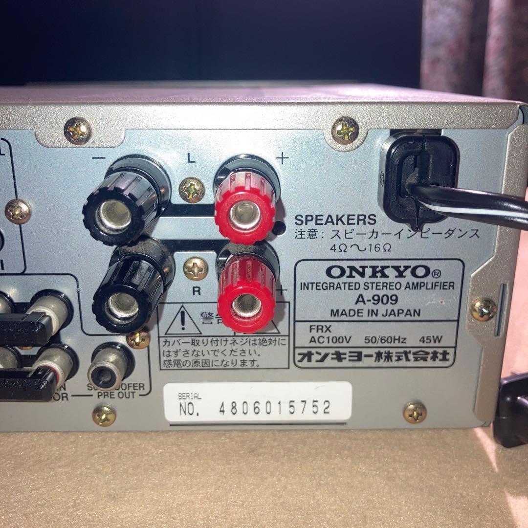 ONKYO プリメインアンプ A-909 (used item)