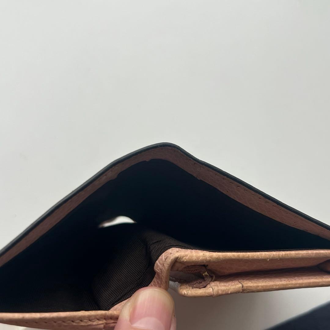 82 美品 GUCCI グッチ マーモント 2つ折り財布