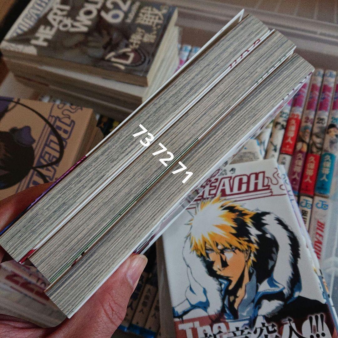 BLEACH 第1巻から第74巻 初版 半数程 1巻は初版では無い