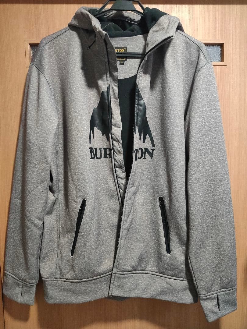 BURTON 撥水パーカー Lサイズ スノーボードウェア バートン プルオーバー