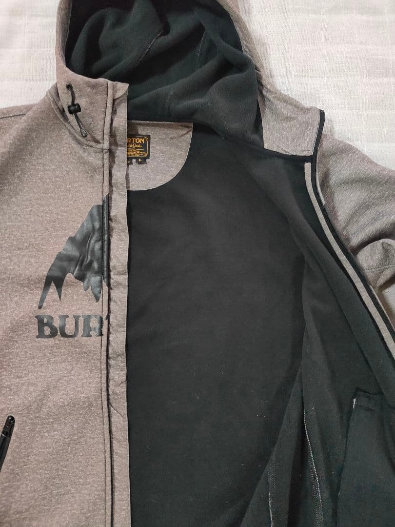 BURTON 撥水パーカー Lサイズ スノーボードウェア バートン プルオーバー