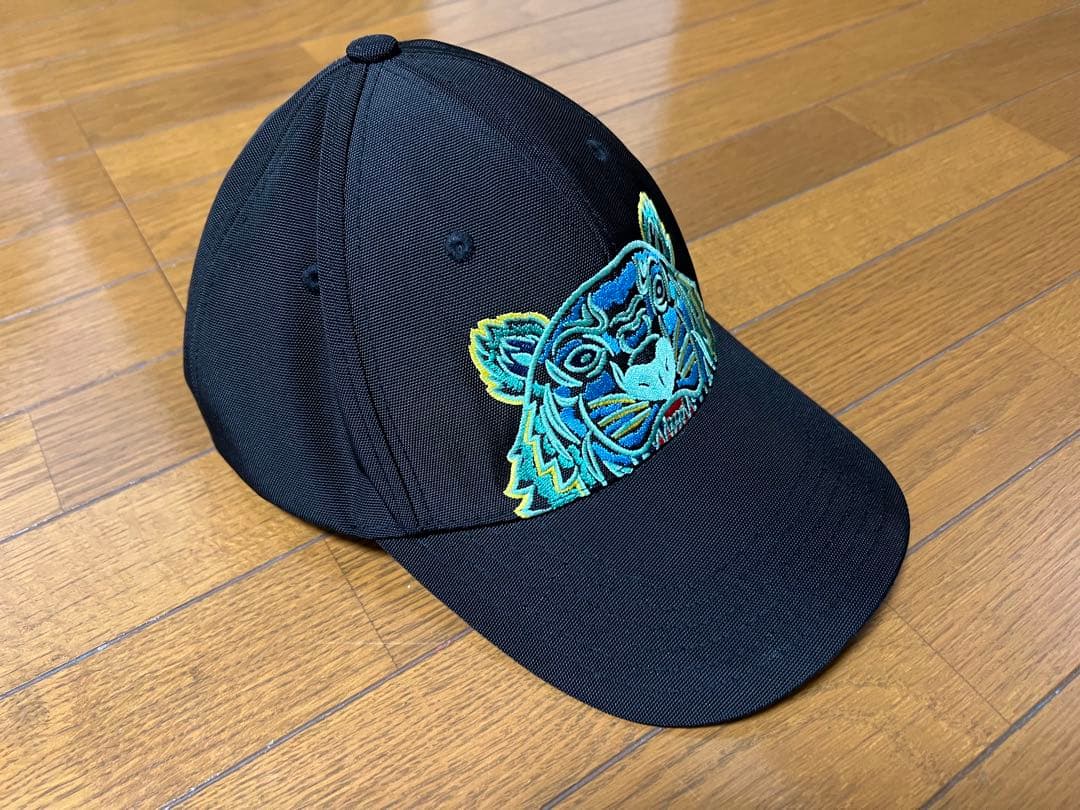 KENZO ブラック キャップ ケンゾー　帽子