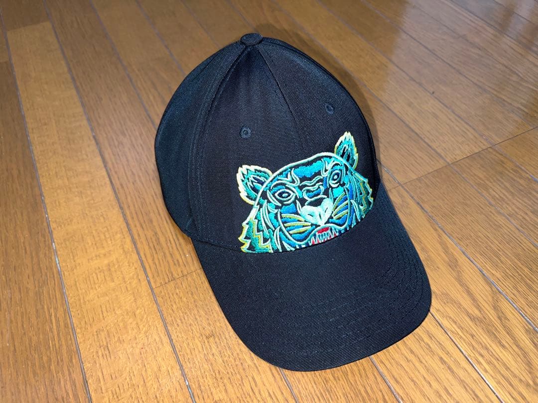 KENZO ブラック キャップ ケンゾー　帽子