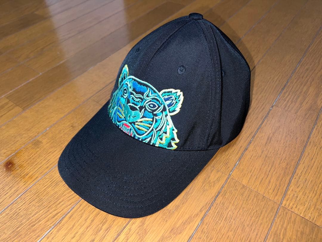 KENZO ブラック キャップ ケンゾー　帽子
