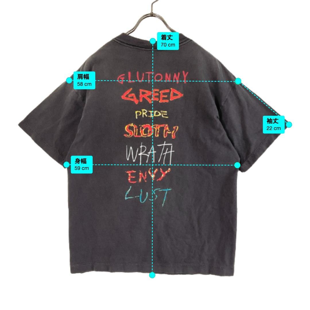 ★美品★ SAINTMxxxxxx SEVEN DEADLYTシャツ L