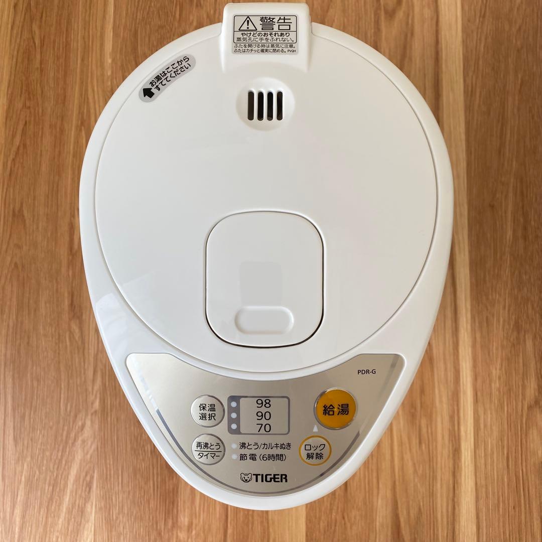 【2025年製】TIGER PDR-G 電動ポット 2.2L
