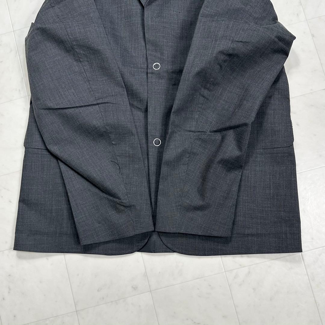 〈新品〉DESCENTE デサント【L】テーラードジャケット グレー