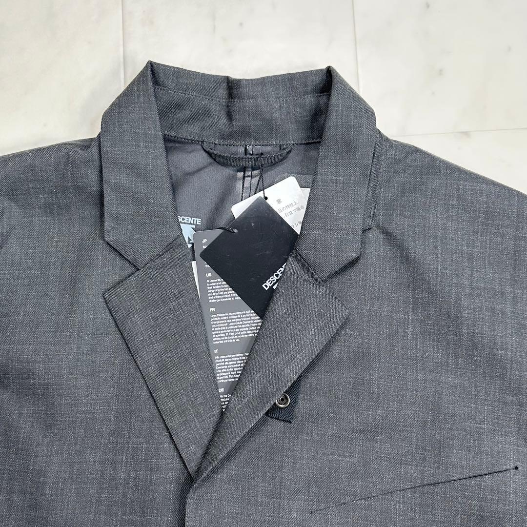 〈新品〉DESCENTE デサント【L】テーラードジャケット グレー