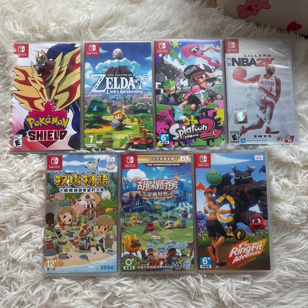 Nintendo switch soft 任天堂ソフト　7本セット