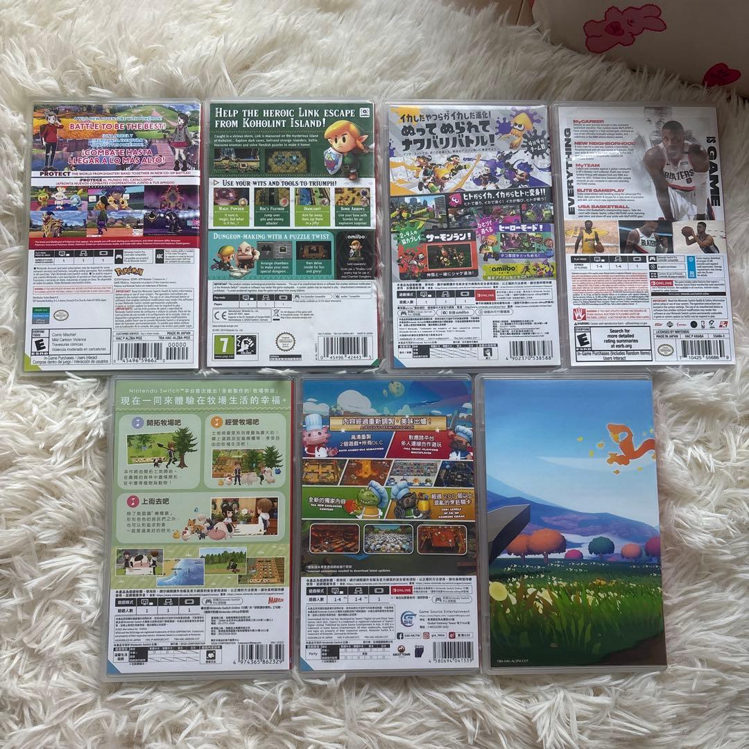 Nintendo switch soft 任天堂ソフト　7本セット