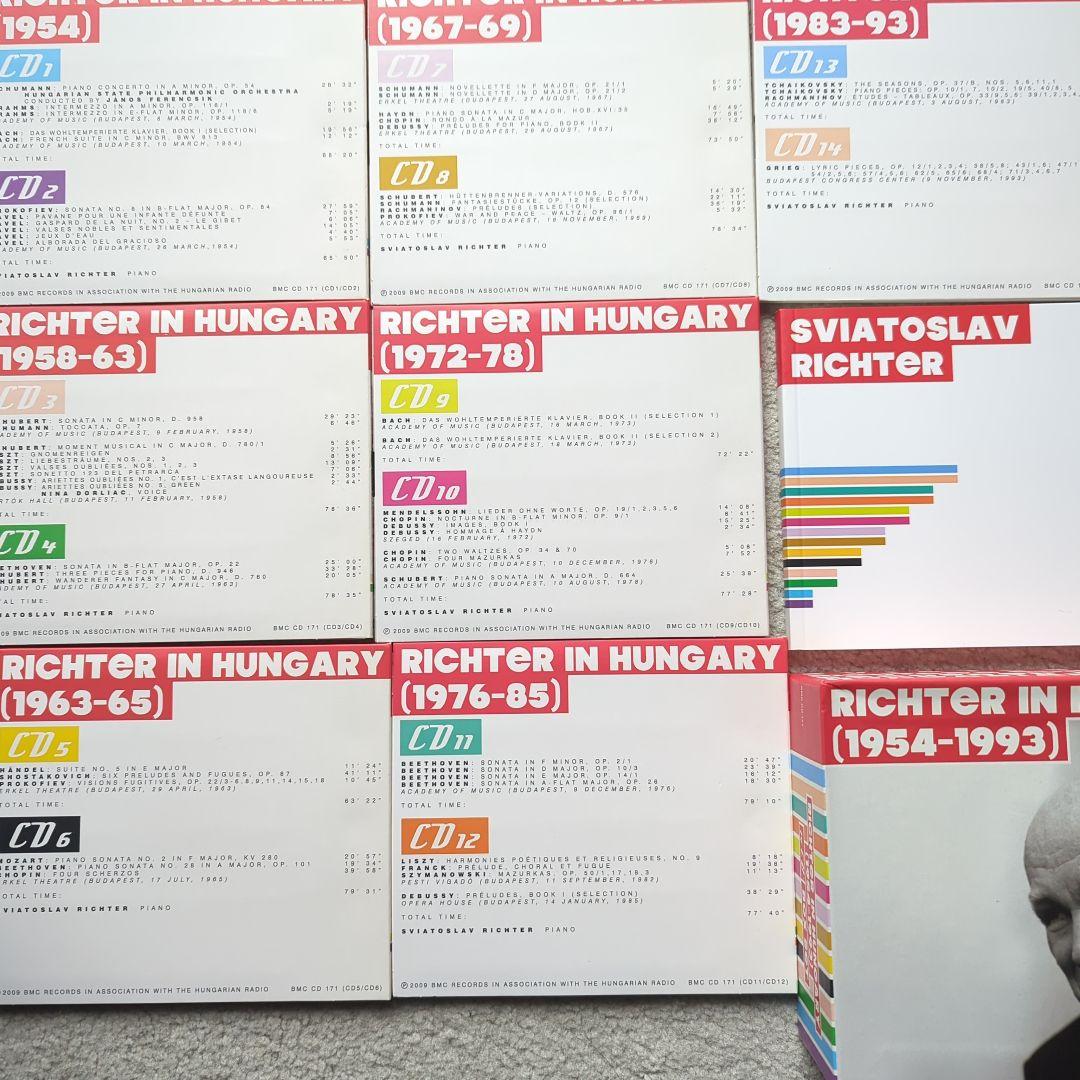 リヒテル　イン　ハンガリー　RICHTER IN HUNGARY 14CD