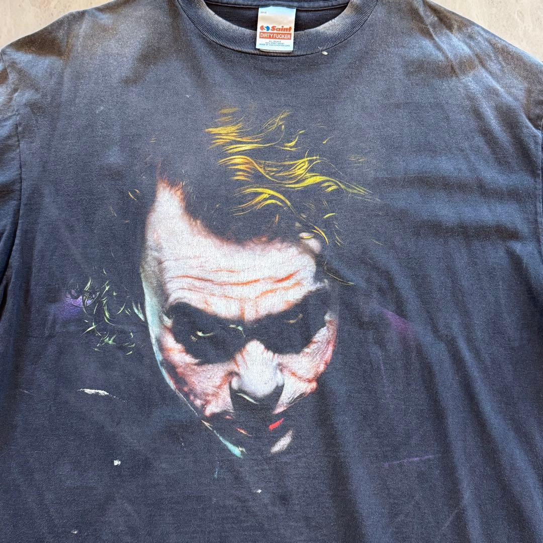 ヤ*ー様 【趣味座衛門 私物】SAINT Mxxxxxx ジョーカーTシャツXL