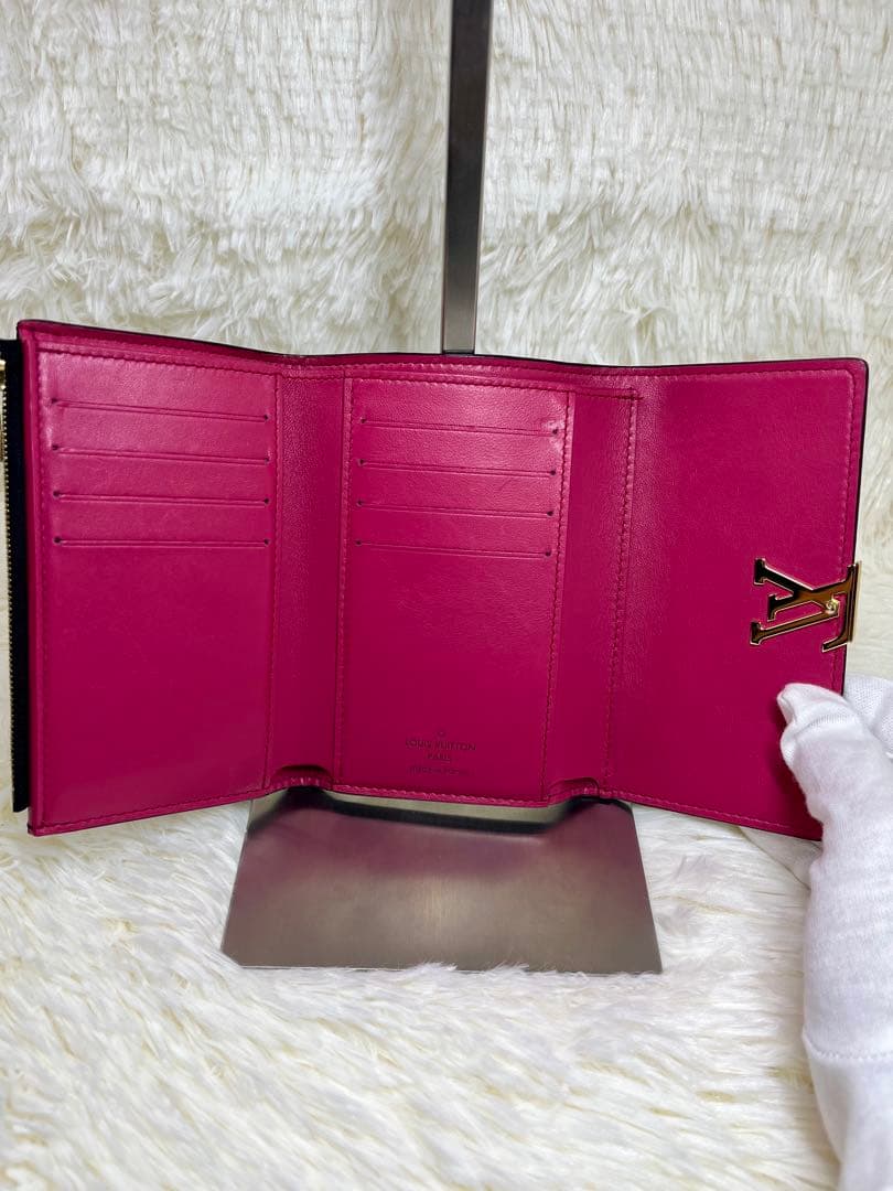 ✨️美品✨️ルイヴィトン ポルトフォイユ カプシーヌ コンパクト　三つ折り財布
