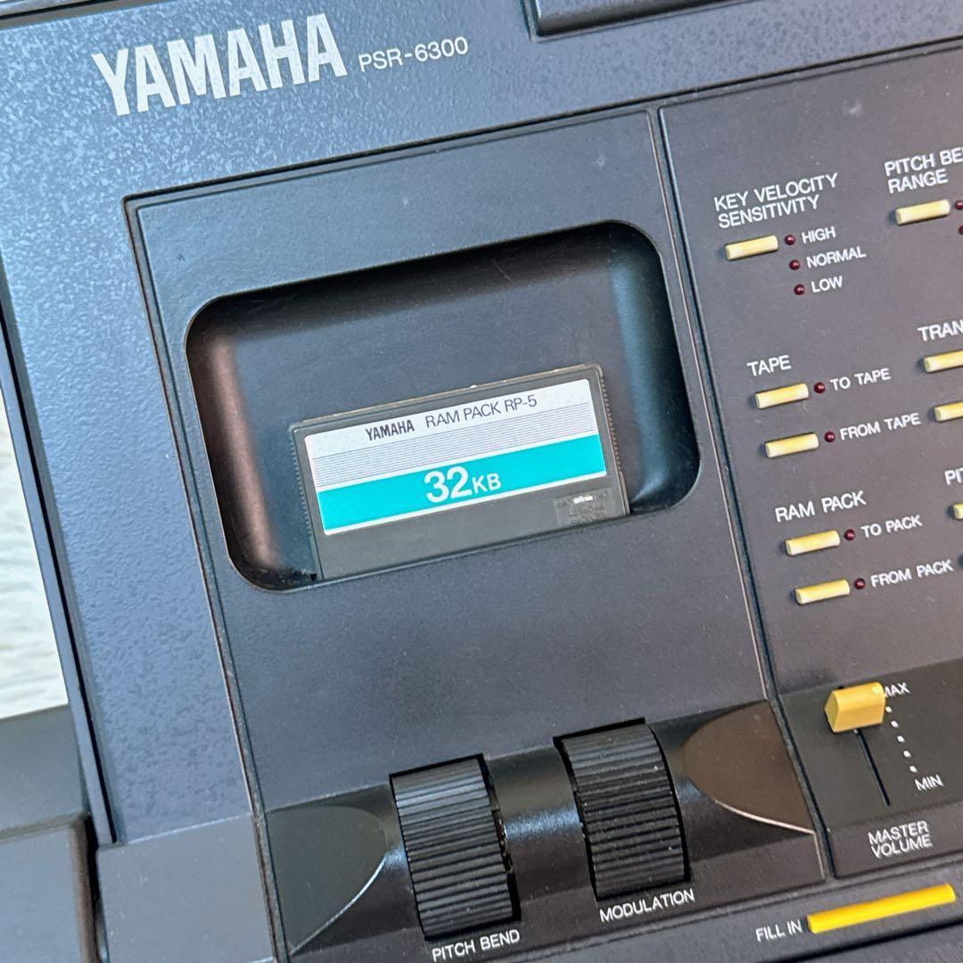 YAMAHA PSR-6300 ポータブルキーボードポータトーン シンセサイザー