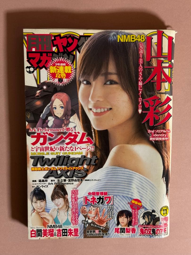 月刊ヤングマガジン/山本彩(2017.11.5)No.11 新連載