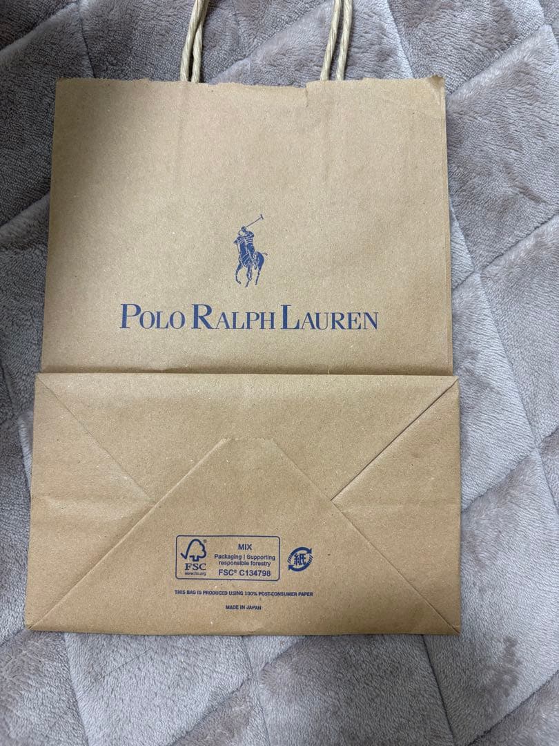 POLO RALPH LAUREN カーディガン Lサイズ ベージュ