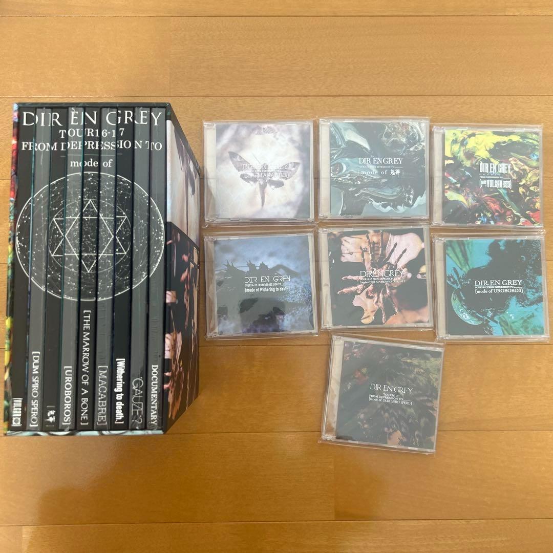 DIR EN GREY CD+ DVD+Blu-rayセット