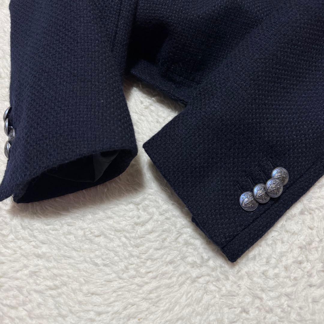 極希少 TAGLIATORE モンテカルロ カシミヤ混 ホップサック 50R