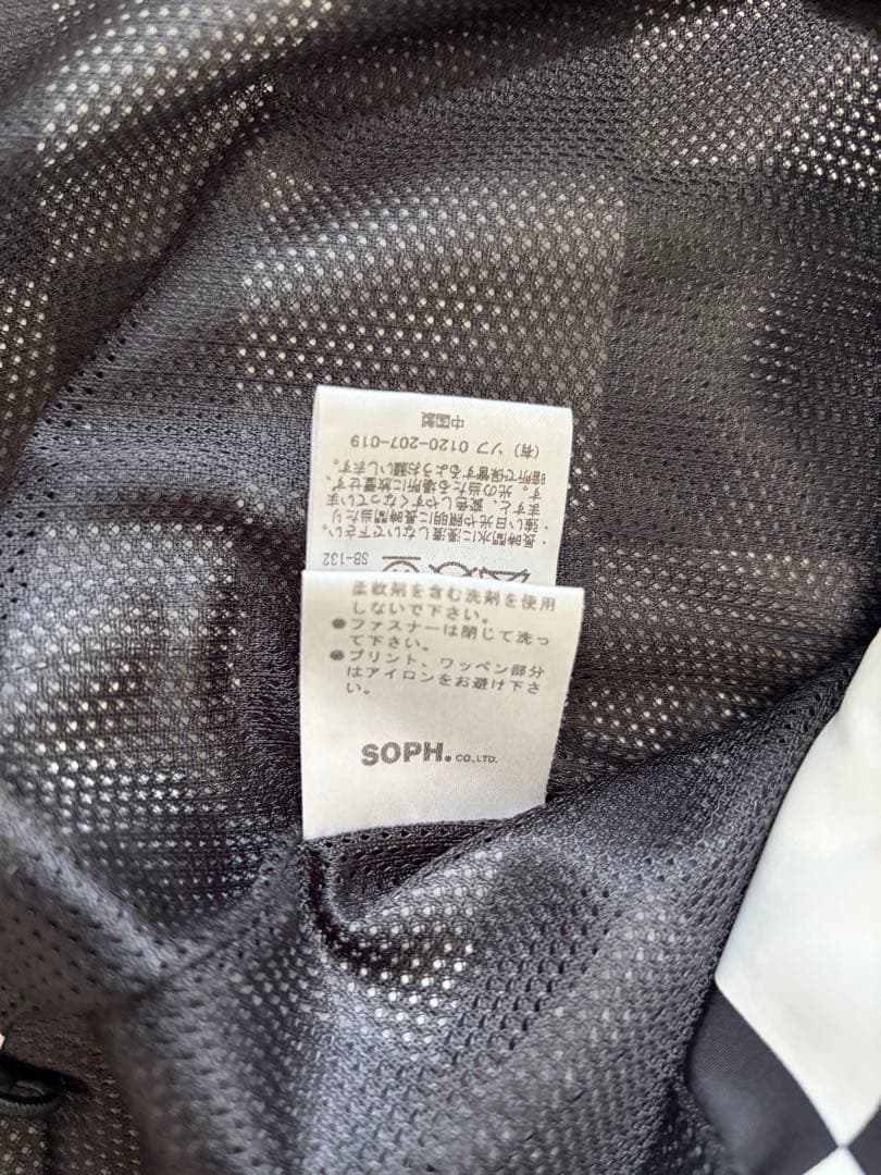 SOPH F.C.Real Bristol チェッカー柄ジャケット