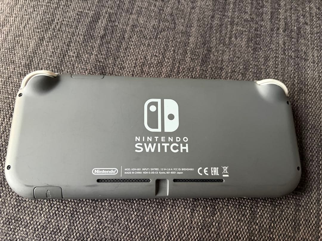 Nintendo Switch lite グレー　動作確認済み