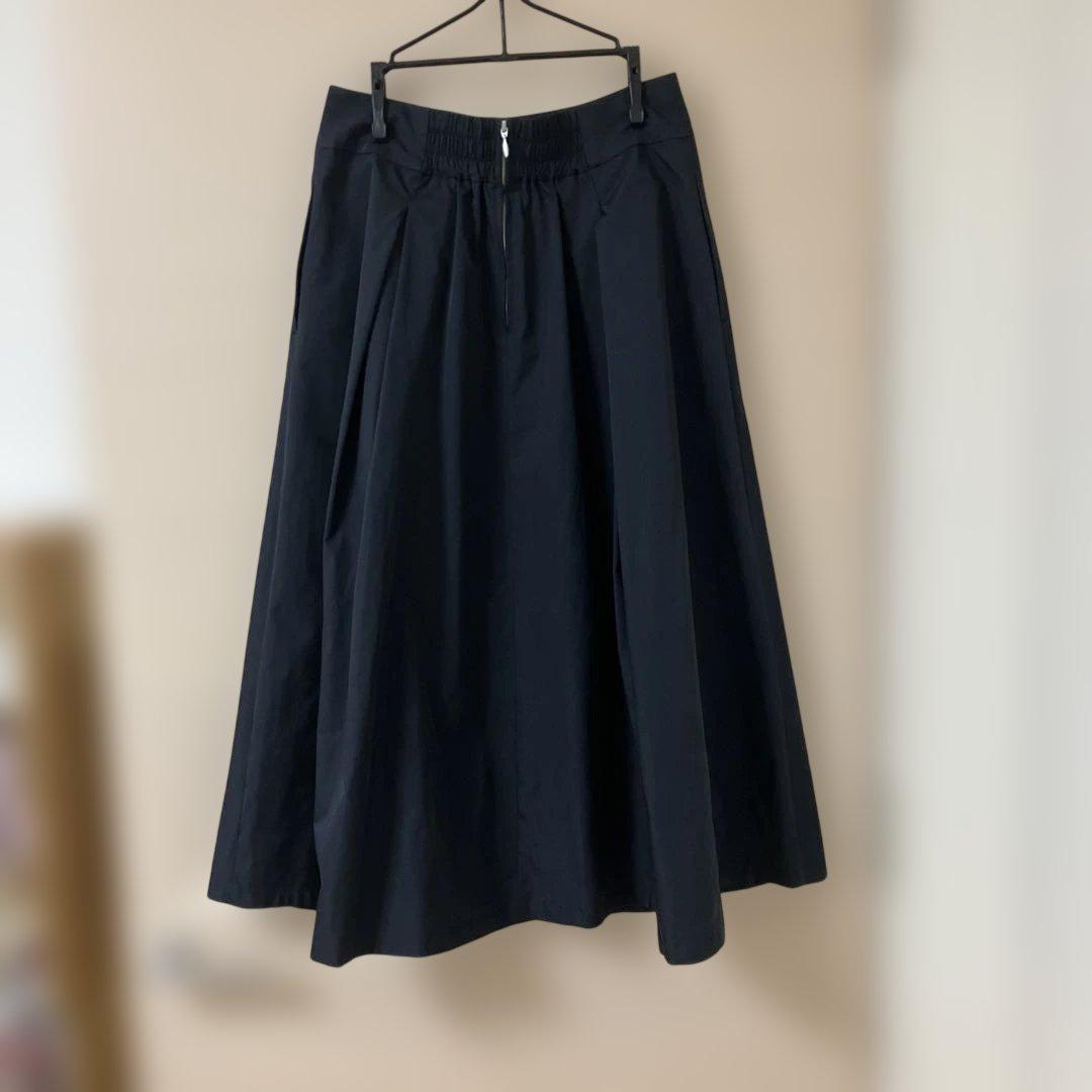 良品✨SOEJU / ソージュ✨リモンタタックスカート 現行品 ネイビー M