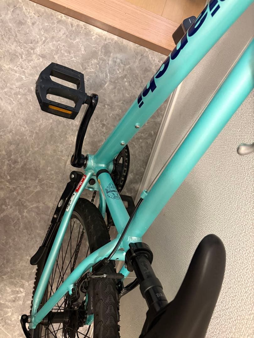 【たのメル便】Bianchi PIRATA 26チェレステ8速 ジュニアMTB