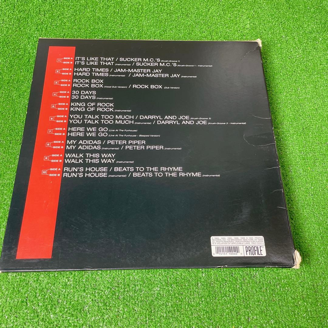 レア！希少！RUN DMC 90年代ヒップホップ　シングルボックス10枚セット