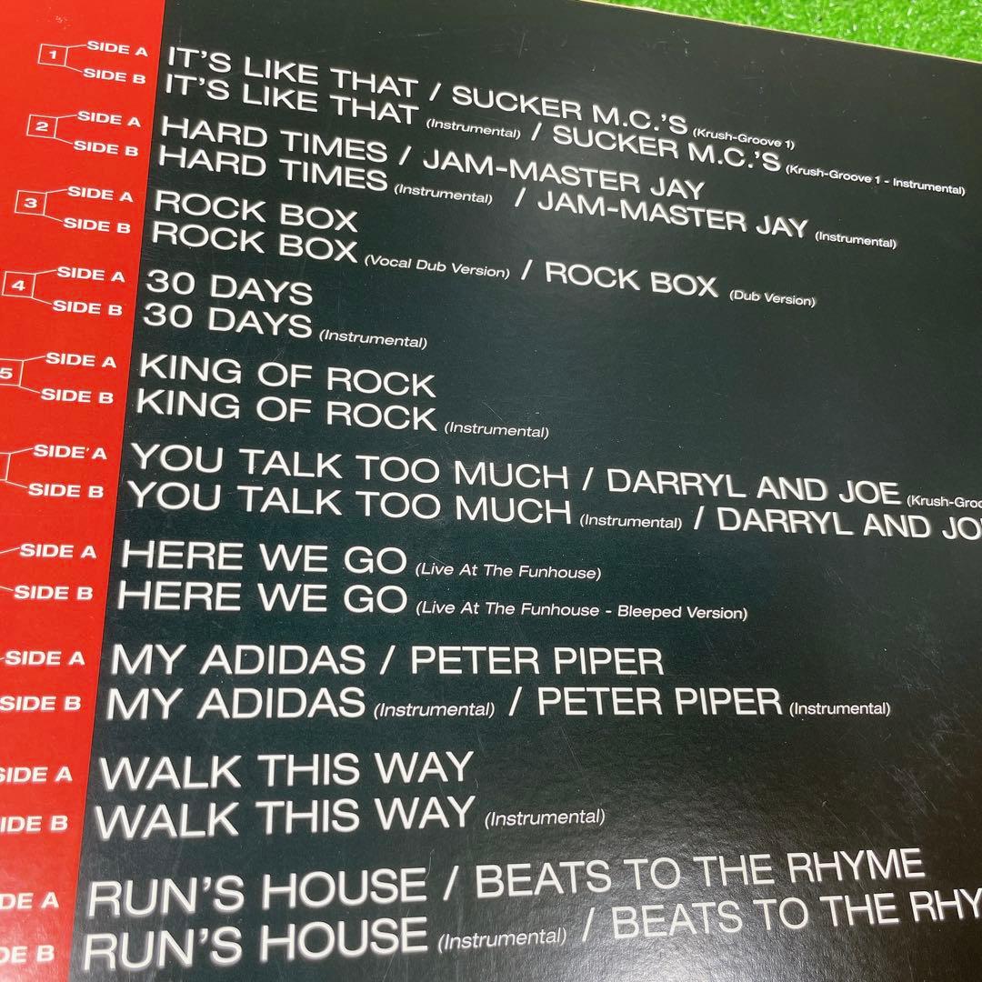 レア！希少！RUN DMC 90年代ヒップホップ　シングルボックス10枚セット