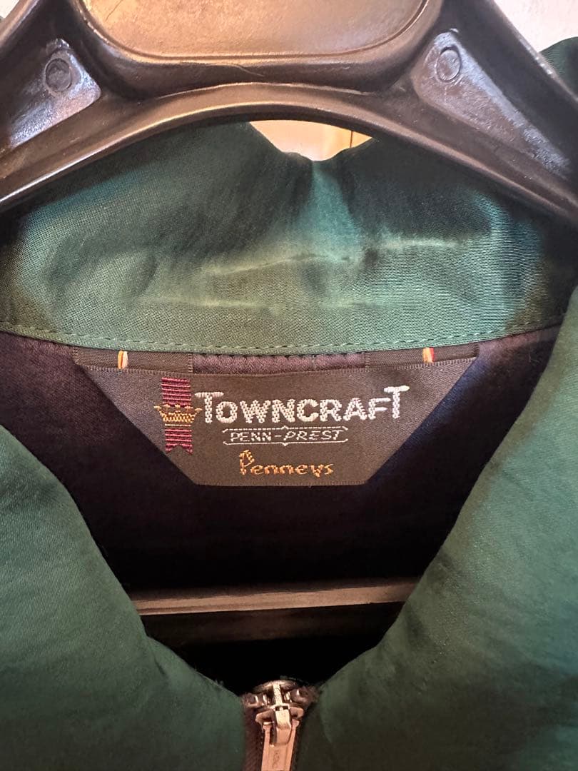 TOWNCRAFT ダークグリーン ジャケット