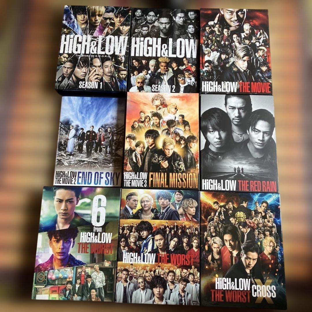 HIGH&LOW DVD セット