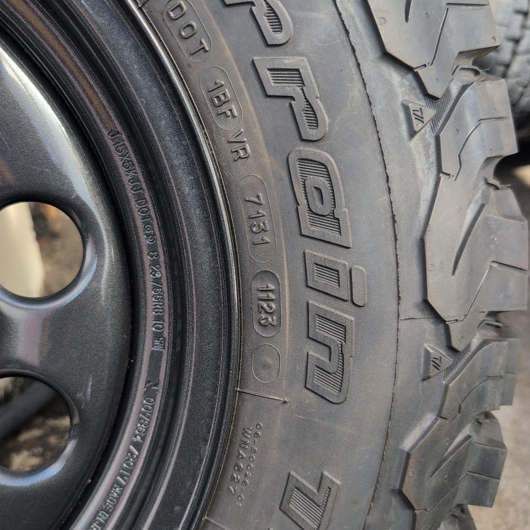 jb74ジムニーシエラ　 タイヤ＆ホイール　背面用