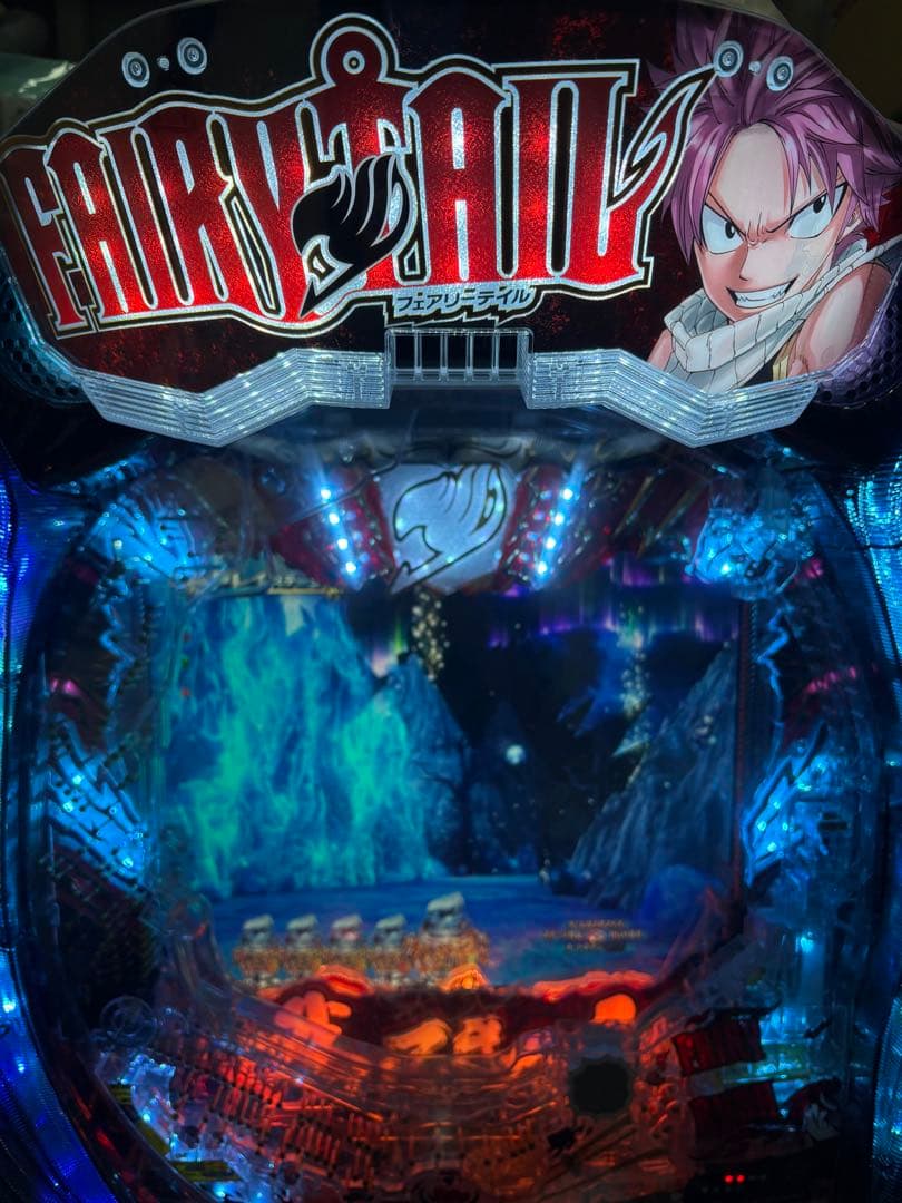 送料込み 役物停止 オート P FAIRY TAILこれが七炎竜の力だ パチンコ