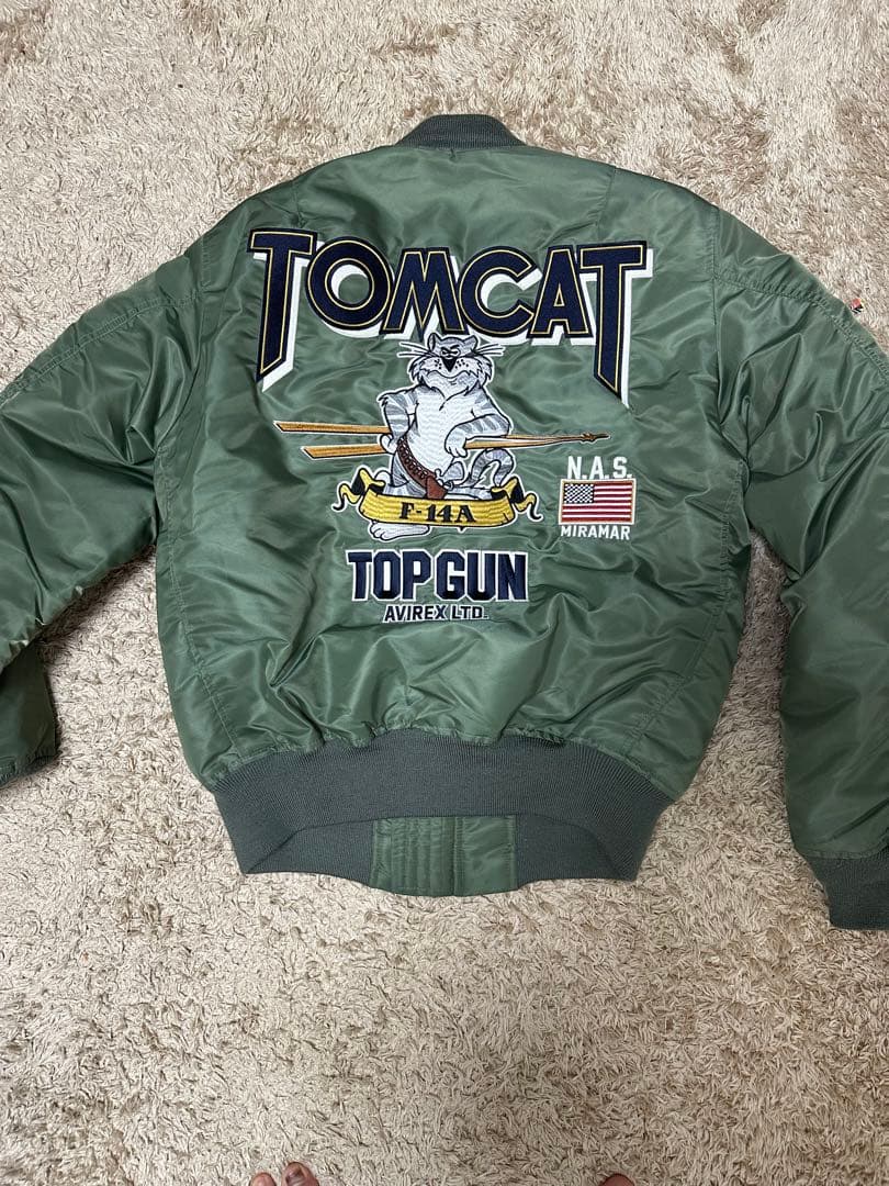 AVIREX ma-1 フライトジャケット　トムキャット