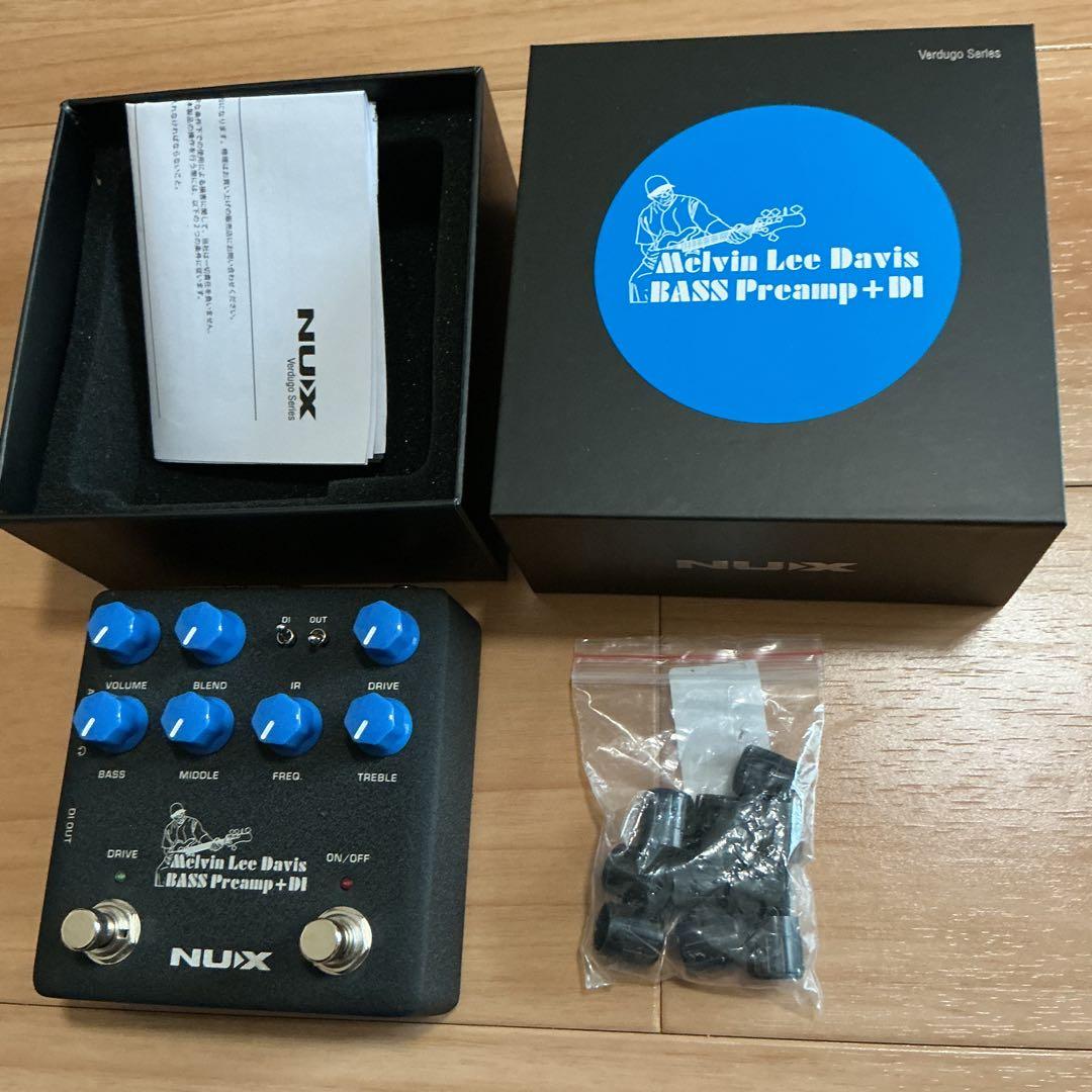 ベース NUX Melvin Lee Davis BASS Preamp + DI