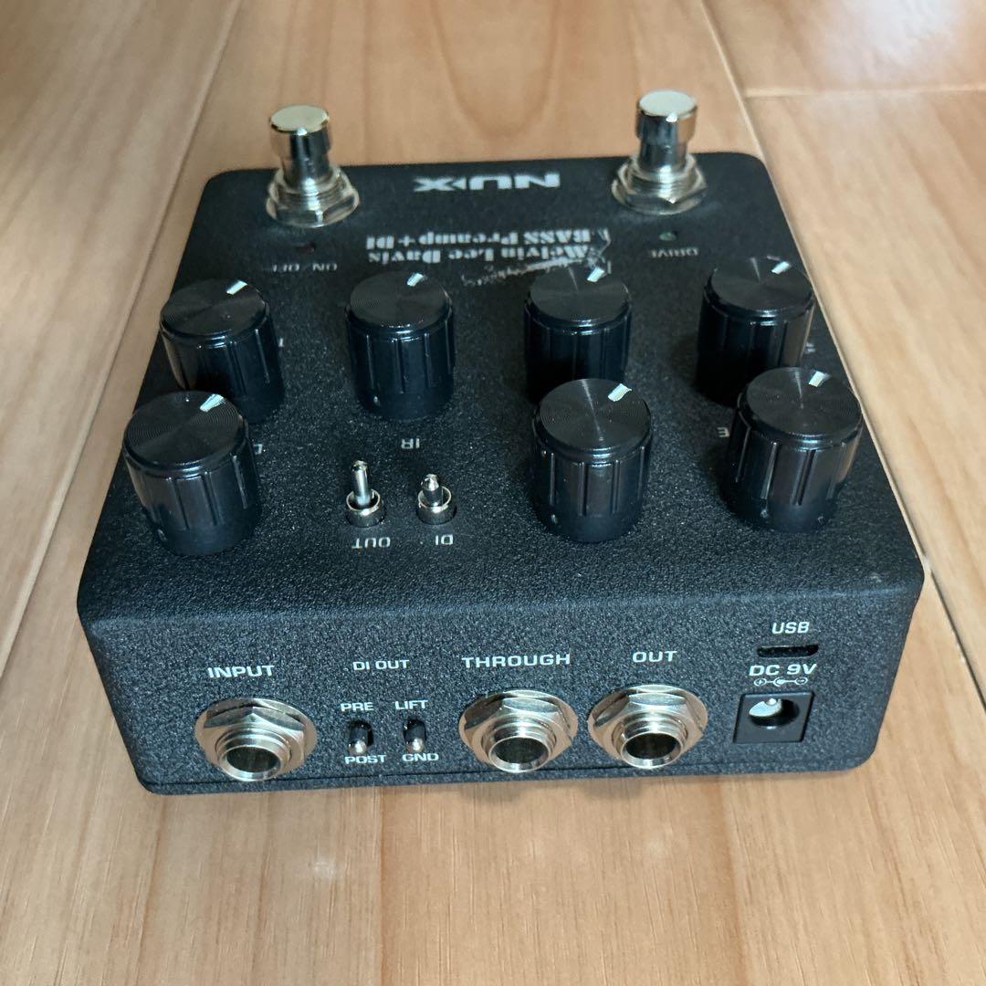 ベース NUX Melvin Lee Davis BASS Preamp + DI