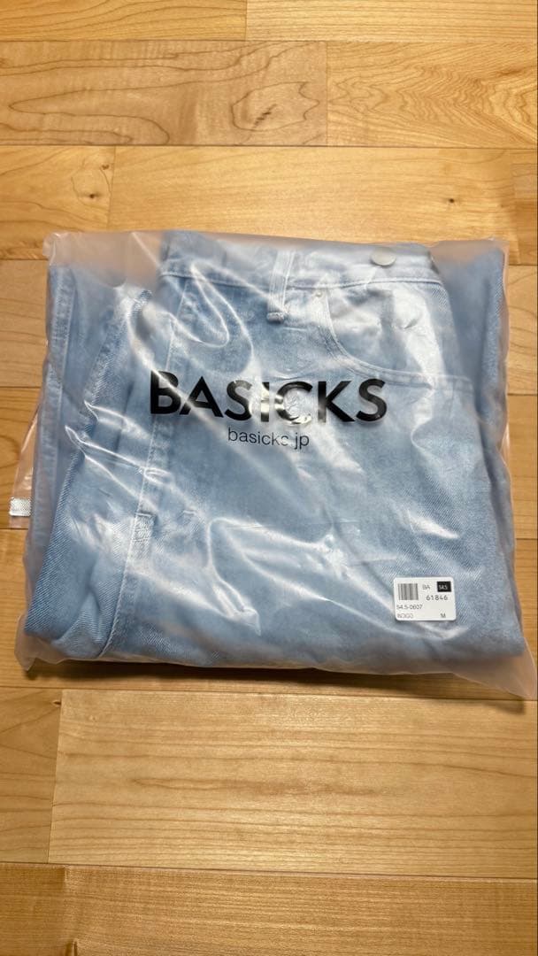 パンツ BASICKS Back Front Barrel Denim M size