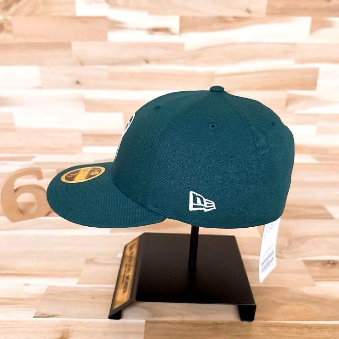 レア/未使用【ニューエラ×ヌジャベス】限定コラボ キャップ グリーン L 緑×白