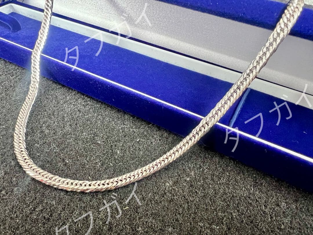 シルバー 925 12面 トリプル 喜平 ダイヤモンドカット 5mm 50cm