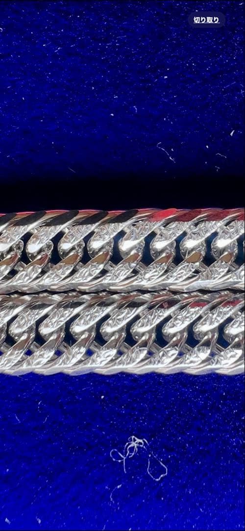 シルバー 925 12面 トリプル 喜平 ダイヤモンドカット 5mm 50cm