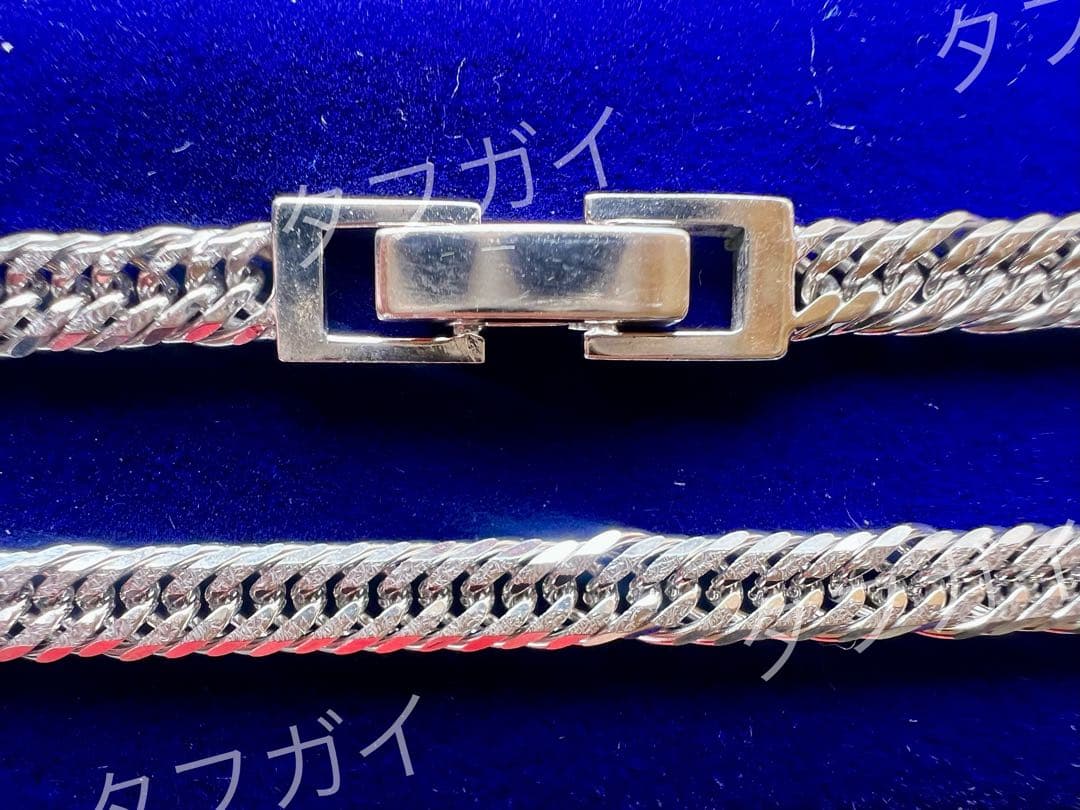 シルバー 925 12面 トリプル 喜平 ダイヤモンドカット 5mm 50cm