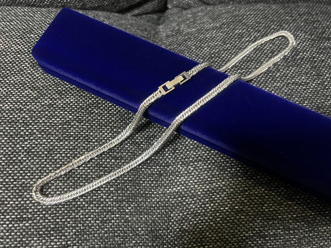 シルバー 925 12面 トリプル 喜平 ダイヤモンドカット 5mm 50cm
