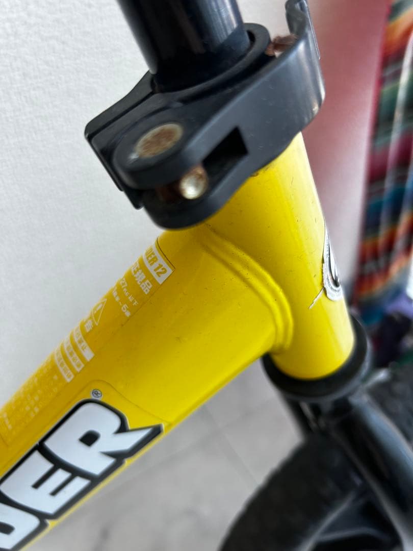 STRIDER12Sportバランスバイク イエロー 12 ストライダースポーツ
