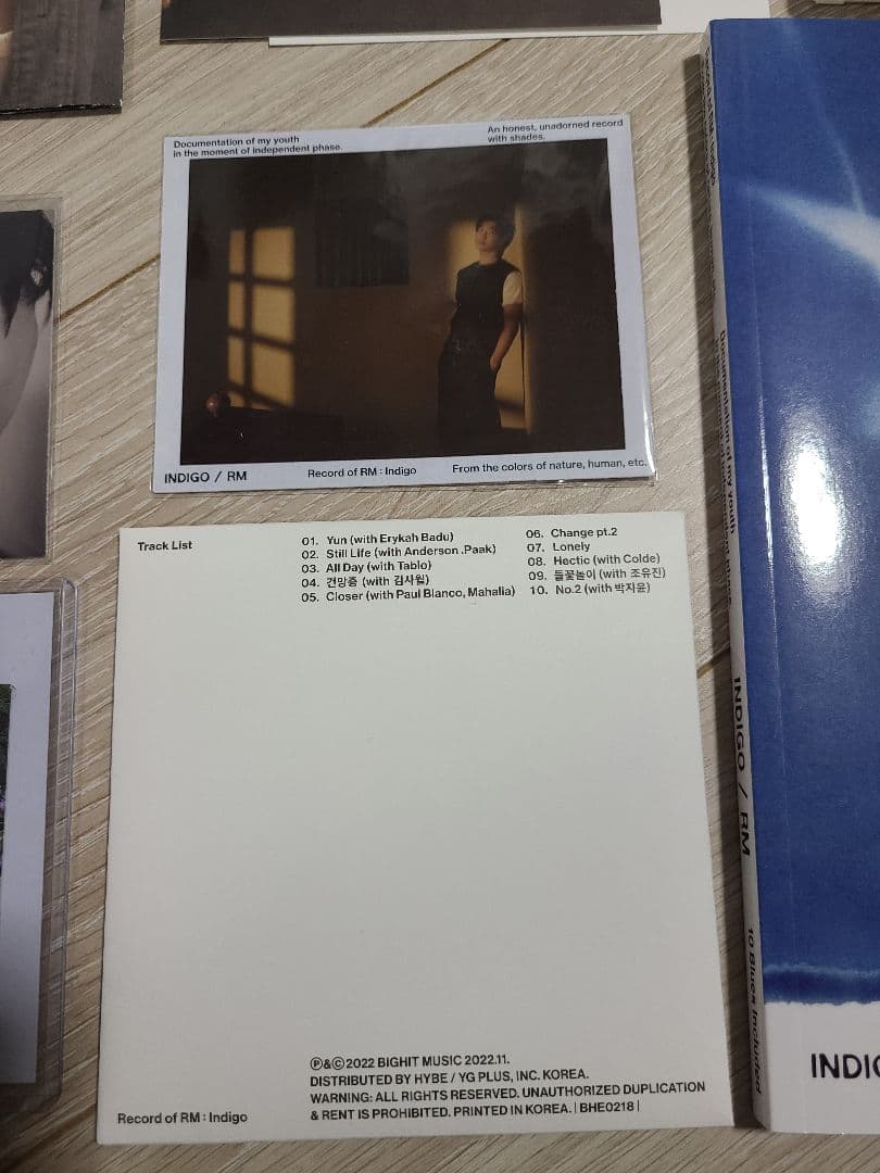 BTS RM INDIGO 2形態セット