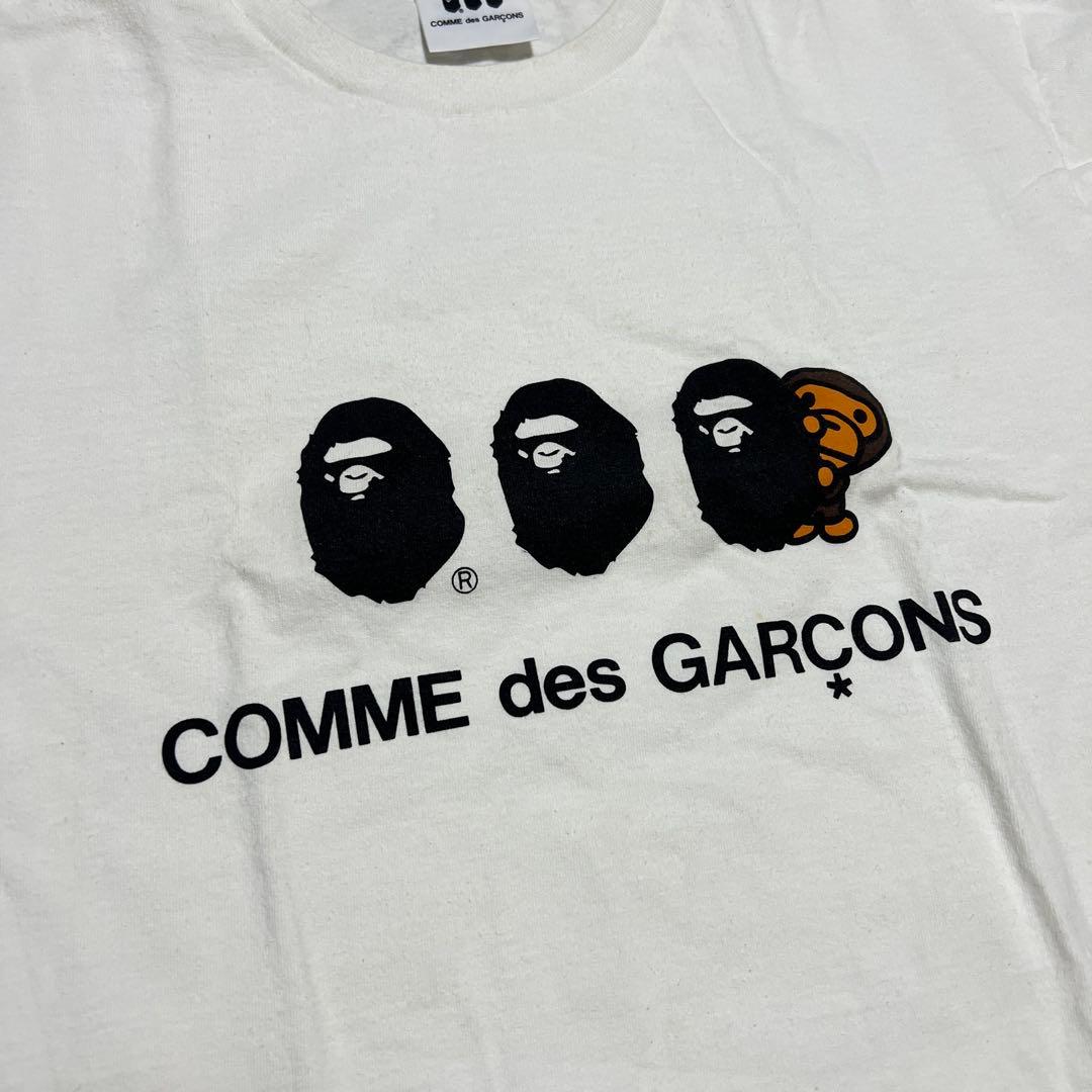 エイプ×コムデギャルソン　Tシャツ