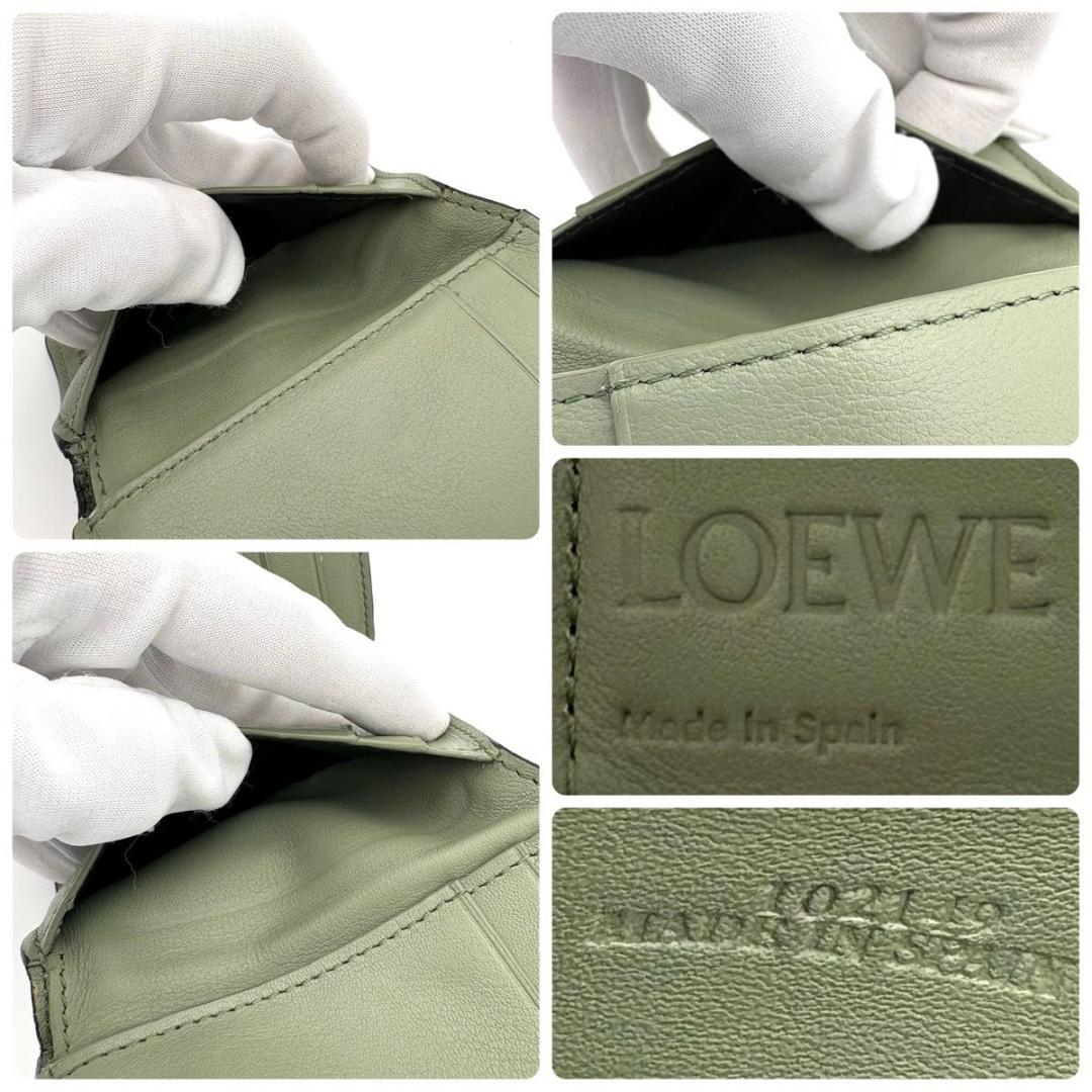 LOEWE ロエベ 折財布 アナグラム トライフォールド ウォレット 2598
