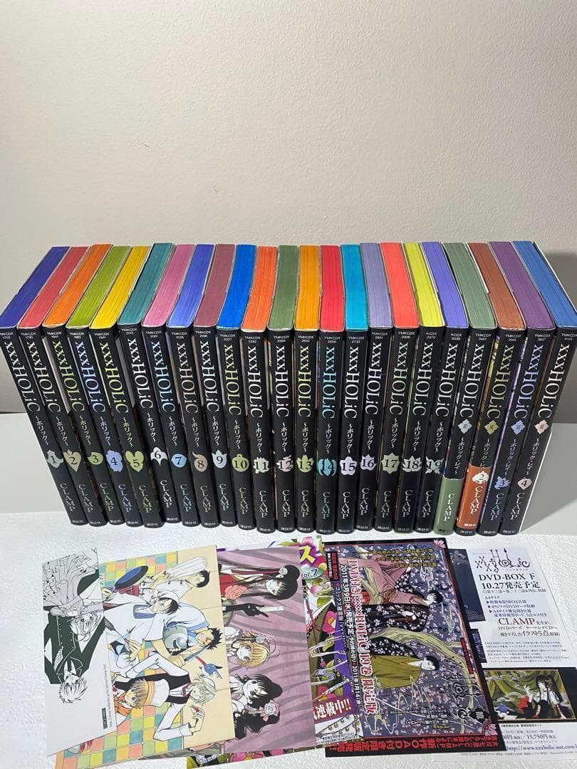 CLAMPセット HOLIC・戻 ・ちょびっツ・東京BABYLON 全巻　38冊