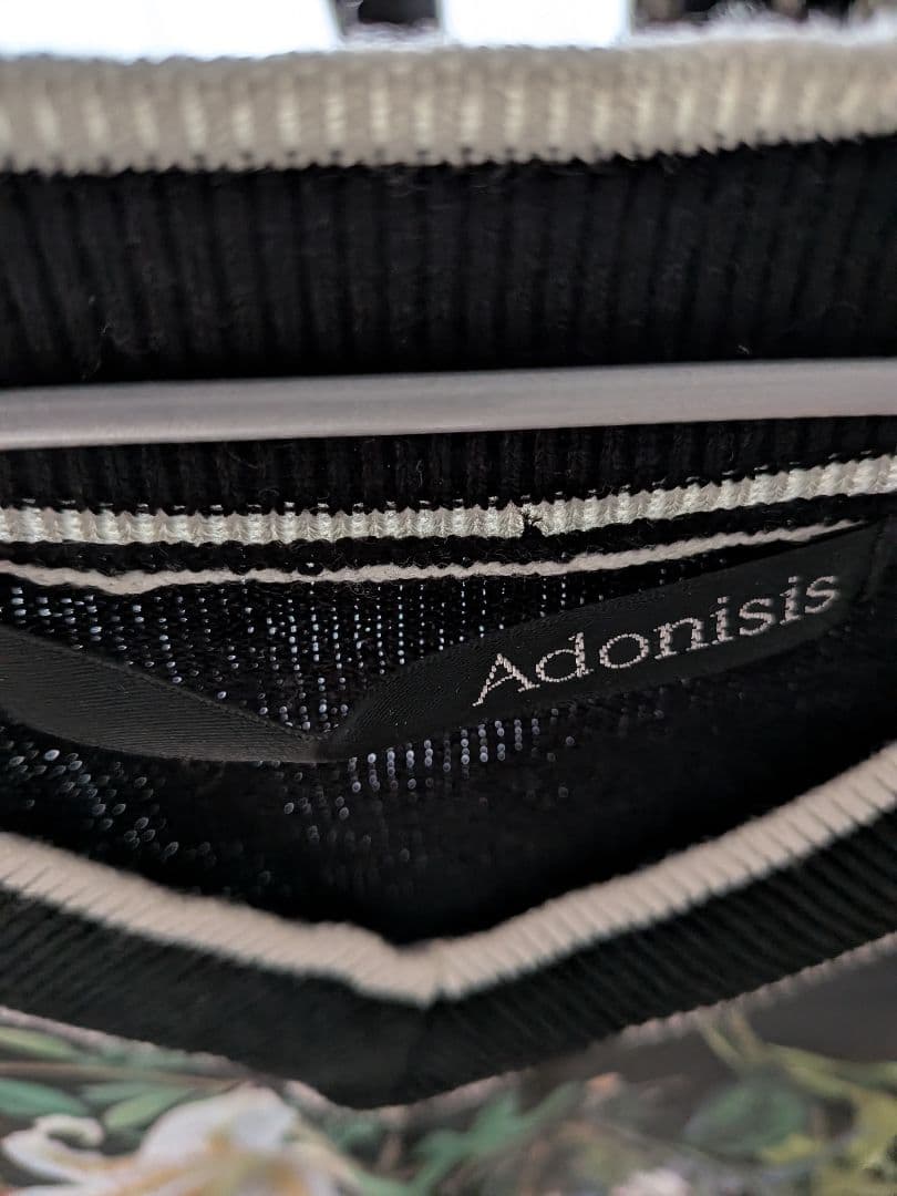 美品★Adonisis★フラワープリントアンサンブル★フリーサイズ