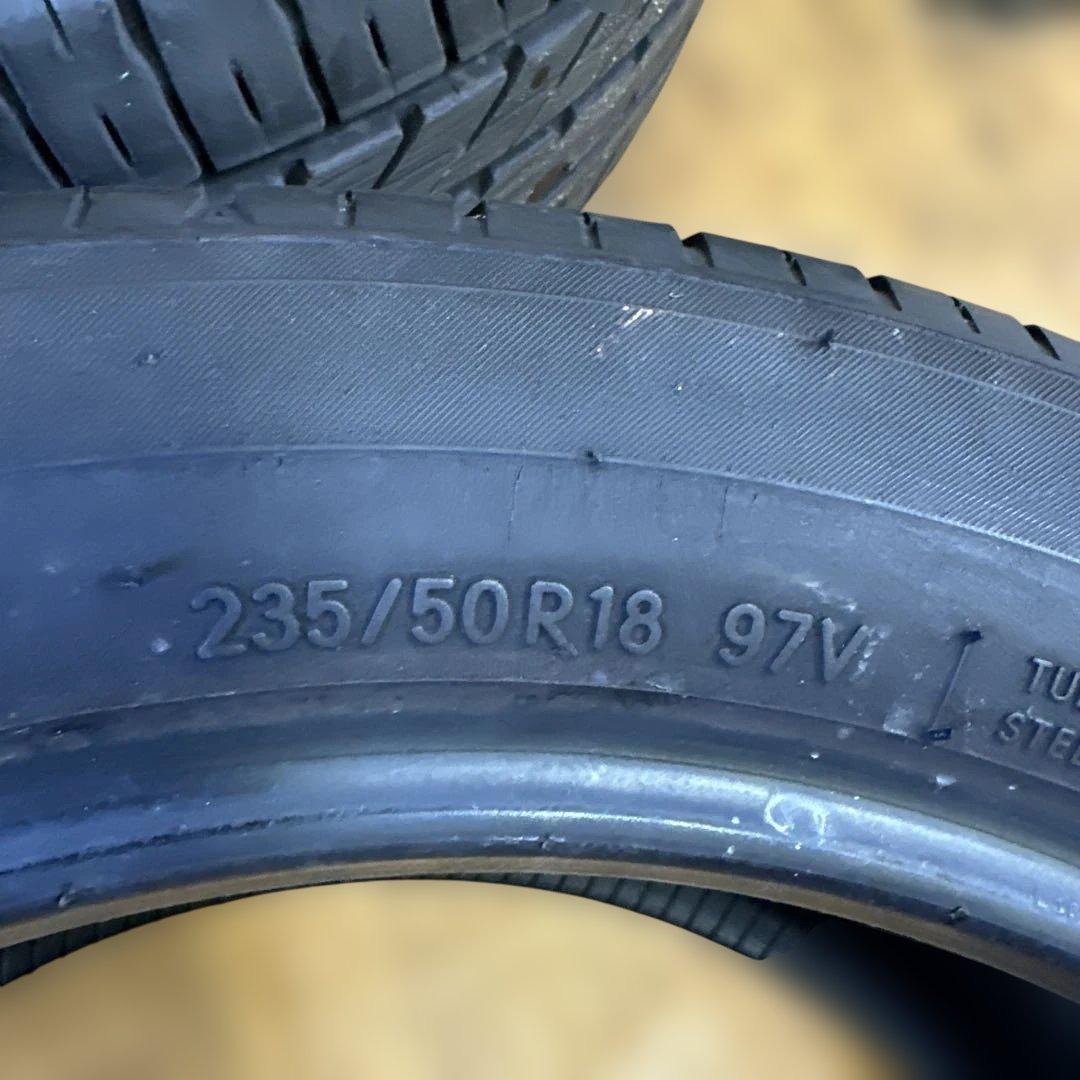 TOYO 235/50R18 夏用タイヤ 2023年製 4本セット(6-16)