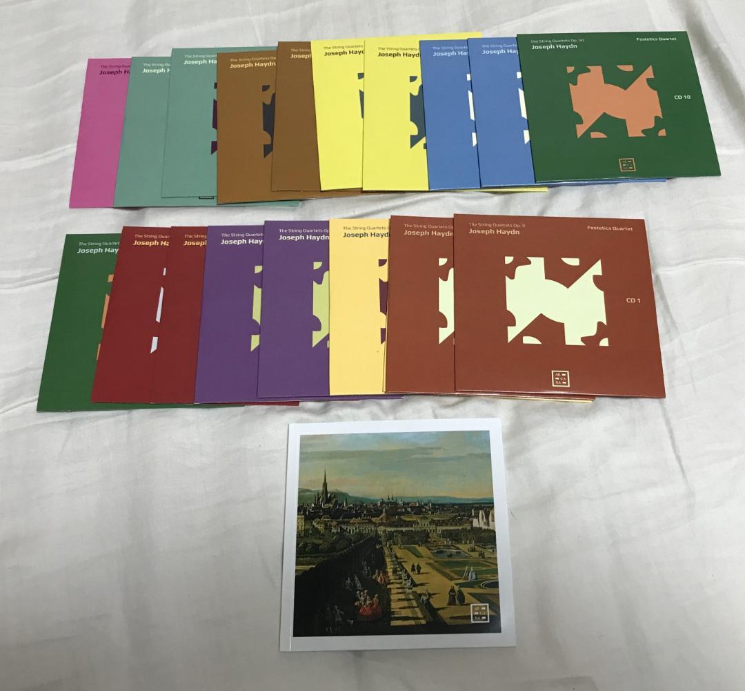 フェステティチ四重奏団ハイドン「弦楽四重奏曲全集」19CD